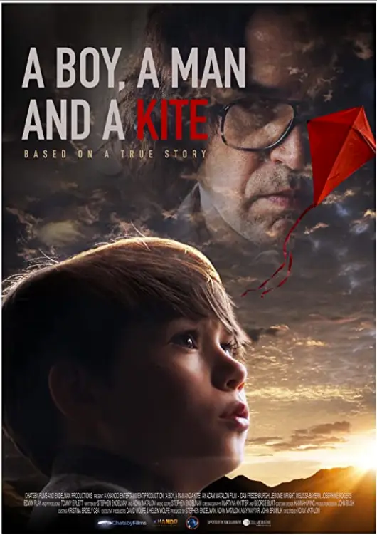 Poster for A Boy a Man and a Kite, directed by Adam Matalon, AFIN 2019