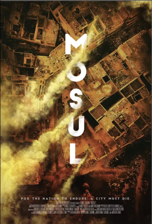 Poster for Mosul, directed by Daniel Gabriel, AFIN 2019