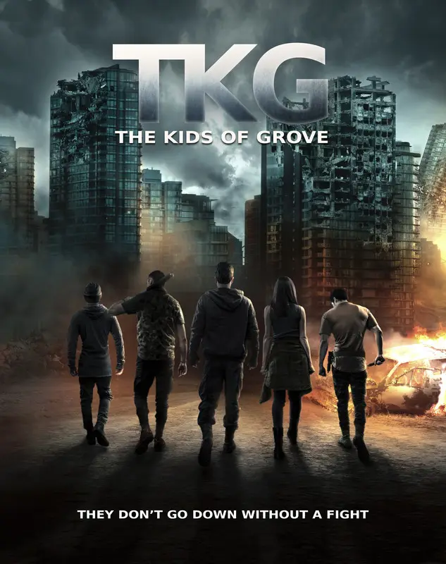 Poster for TKG: The Kids Of Grove, directed by Damien Giglietta, AFIN 2020