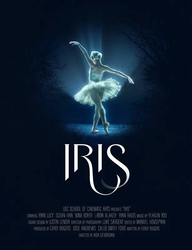 Poster for IRIS, directed by Aida Gevorgyan, AFIN 2023
