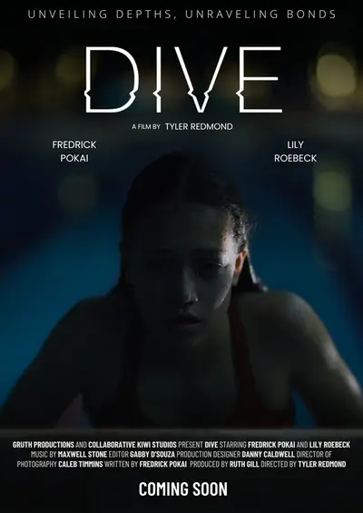 Poster for DIVE, directed by Tyler Stanley Redmond, AFIN 2024