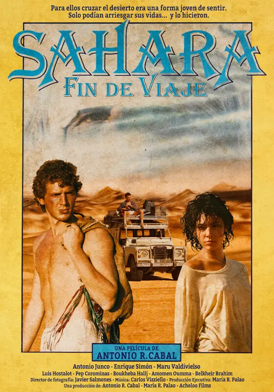 Poster for END OF TRIP - SAHARA, directed by Antonio Rodríguez Cabal, AFIN 2024