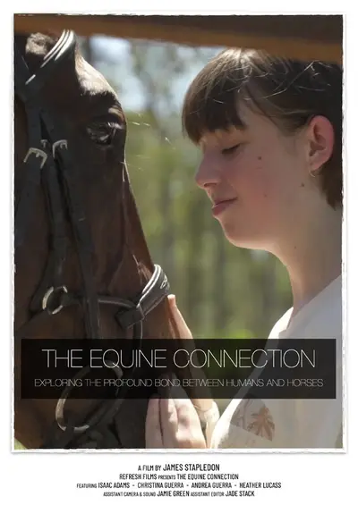 Poster for THE EQUINE CONNECTION, directed by James Stapledon, AFIN 2024
