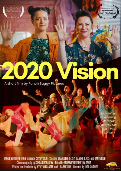 Poster for 2020 VISION, directed by Lisa Smithies, AFIN 2025