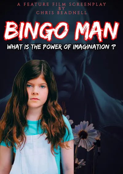 Poster for BINGO MAN, written by Chris Beadnell, AFIN 2025