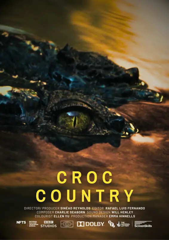 Poster for CROC COUNTRY, directed by Sinéad Reynolds, AFIN 2025