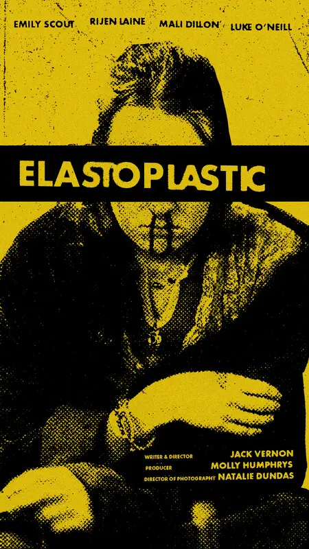 Poster for ELASTOPLASTIC, directed by Jack Vernon, AFIN 2025