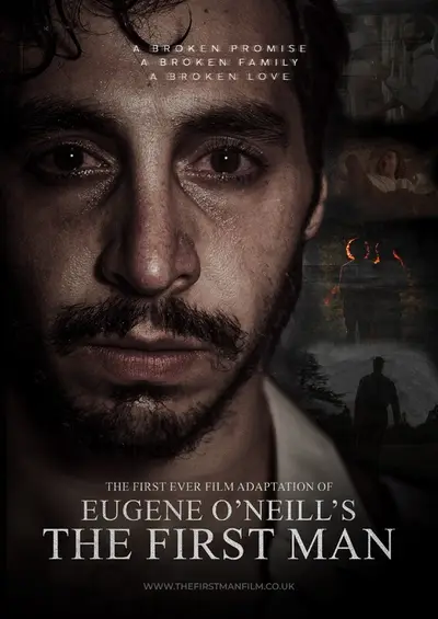 Poster for EUGENE O'NEILL'S - THE FIRST MAN, directed by Hardeep Giani, AFIN 2025