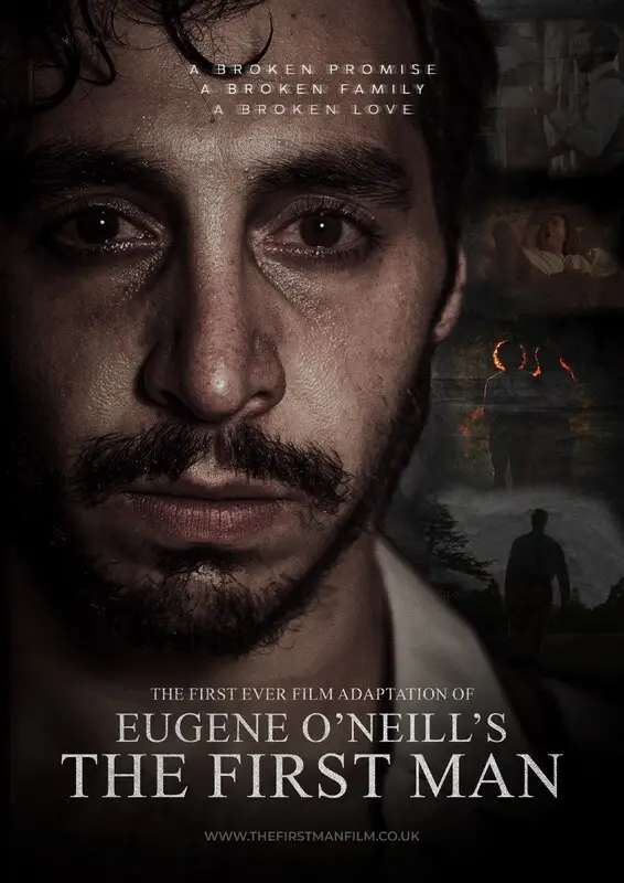 Poster for EUGENE O'NEILL'S - THE FIRST MAN, directed by Hardeep Giani, AFIN 2025