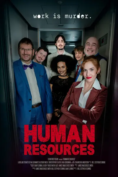 Poster for HUMAN RESOURCES, directed by Joel Stephen Fleming, AFIN 2025