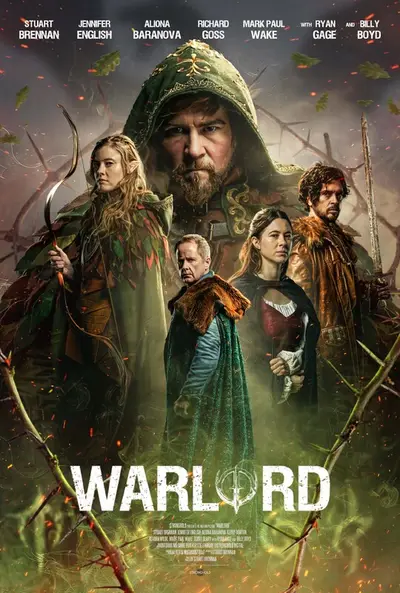 Poster for WARLORD, directed by Stuart Brennan, AFIN 2025